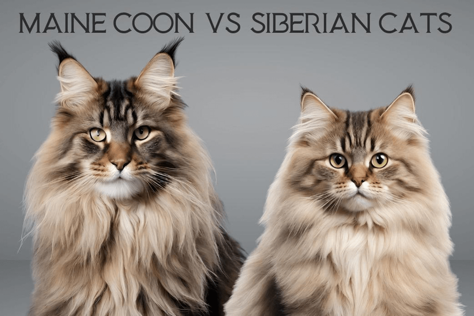 Maine Coon vs Siberian Cats - Love Maine Coon